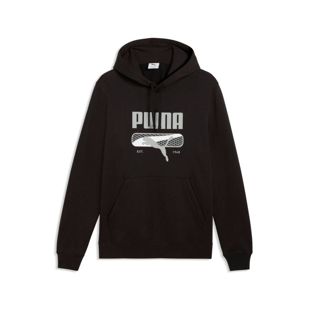 PUMA SPORT LOGO PLAY HOODIE FL