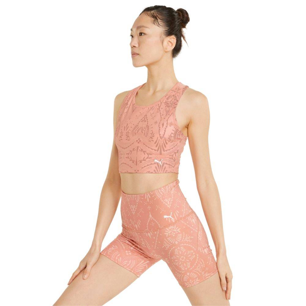PUMA STUDIO ALL-OVER-PRINT CROP TANK