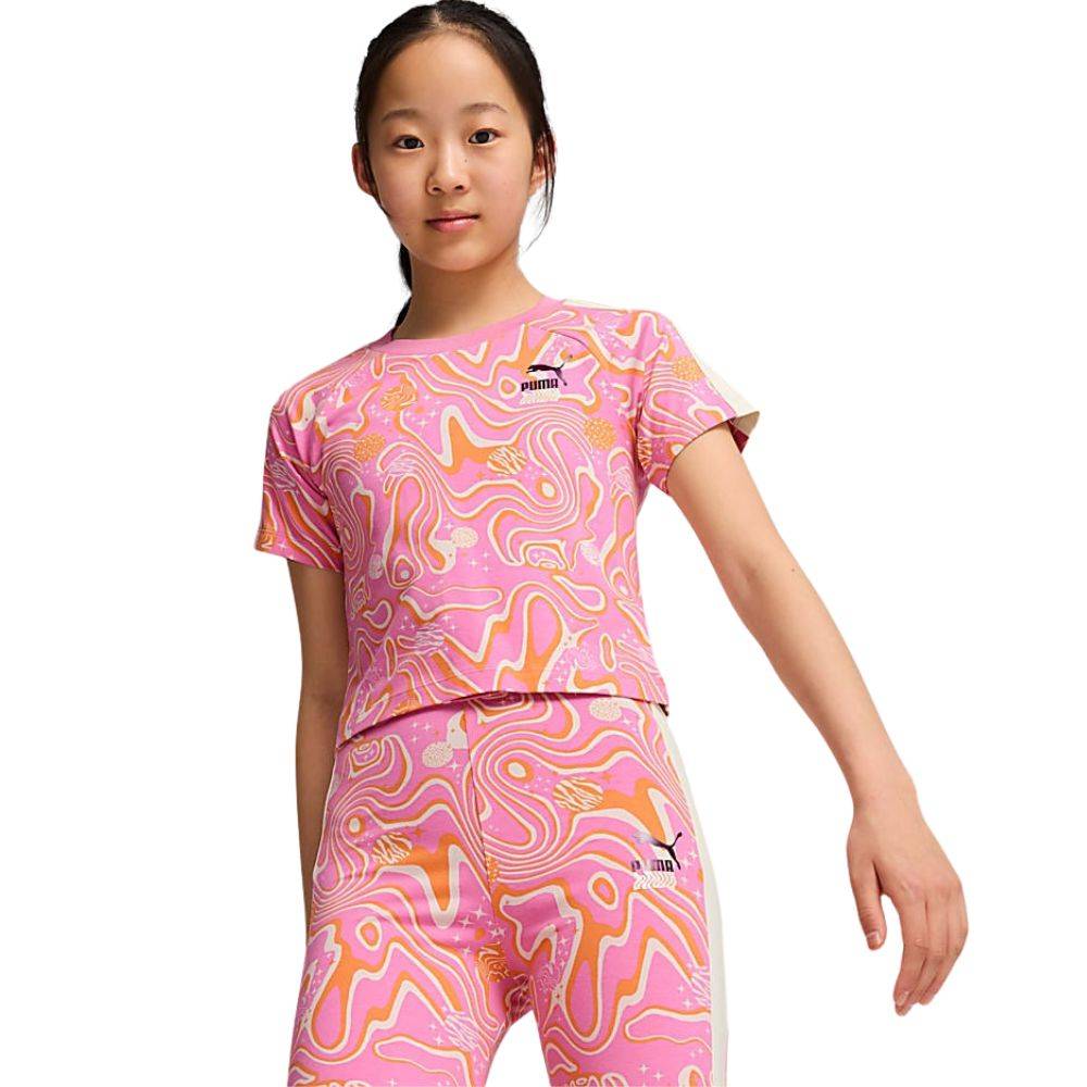 PUMA LAVA LAND AOP BABY TEE G