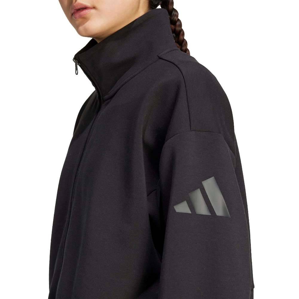 ADIDAS SOFT LUX FULL-ZIP TRACKTOP