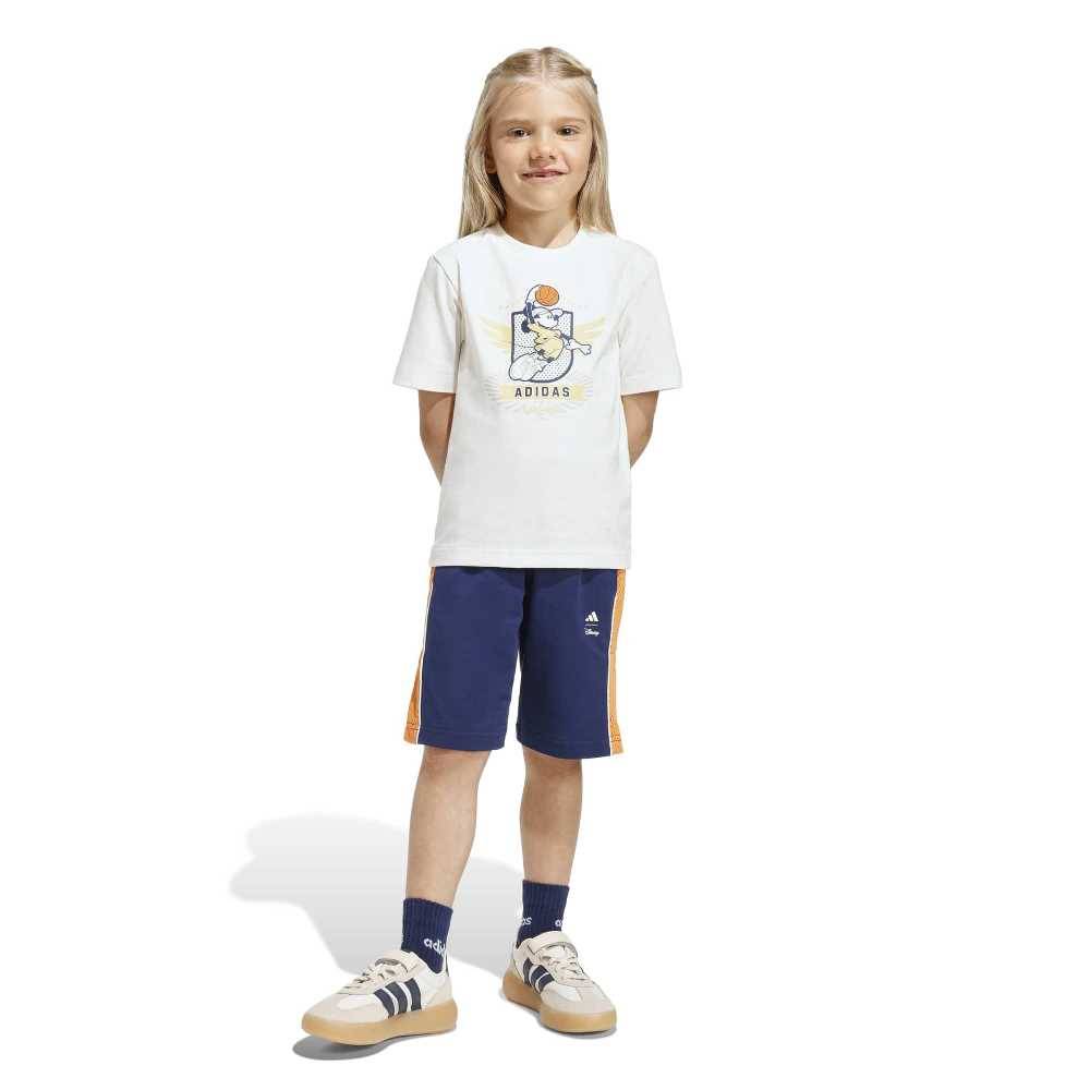 ADIDAS LITTLE KIDS DISNEY MICKEY MOUSE T-SHIRT SET