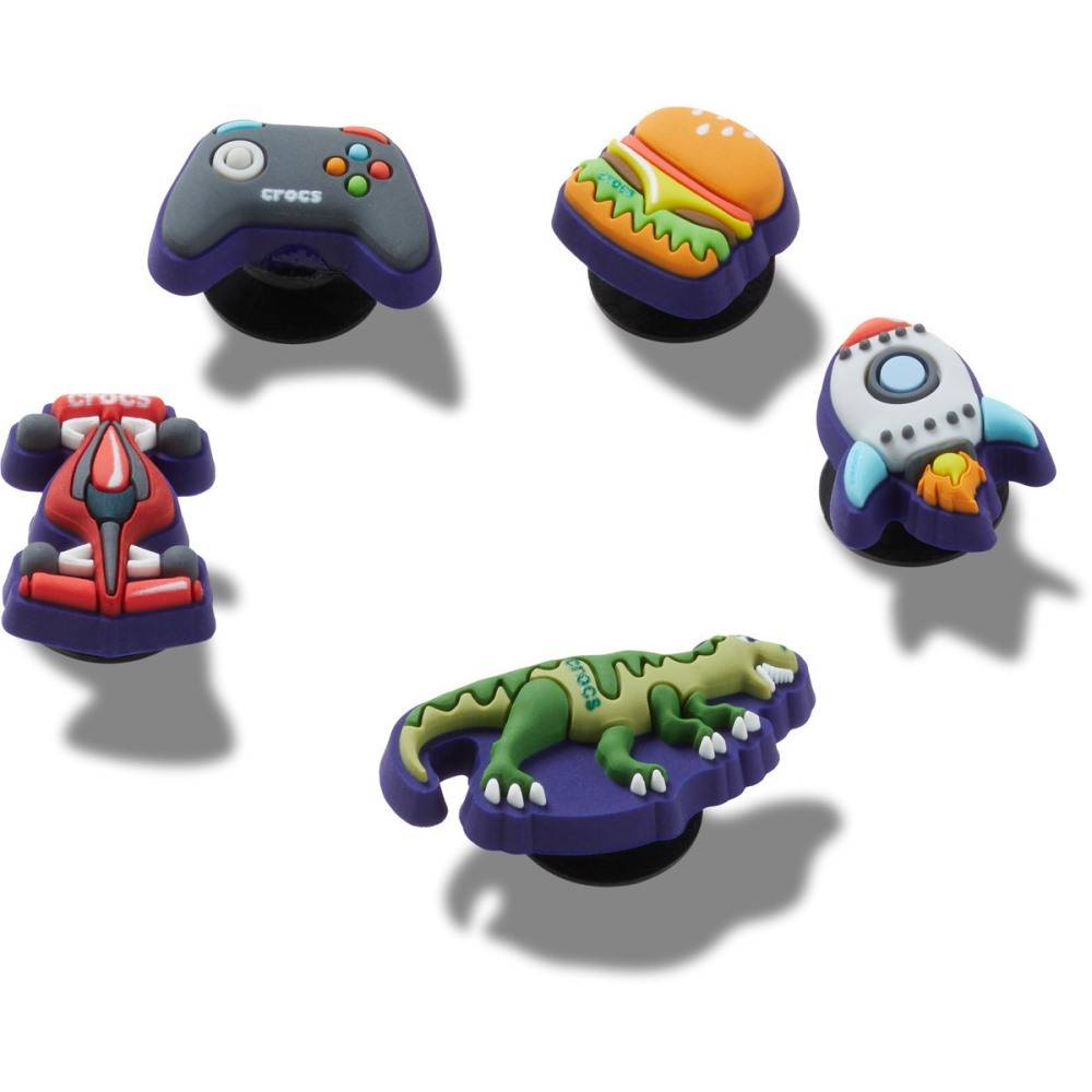 CROCS TINY BOY FAVORITES 5 PACK JIBBITZ