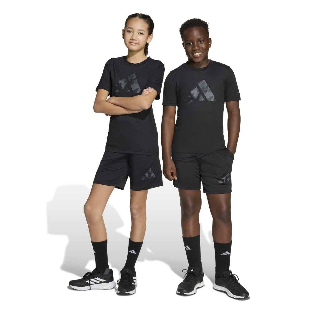 ADIDAS YOUTH TRAIN ESSENTIALS CAMO PRINT SPORT SET