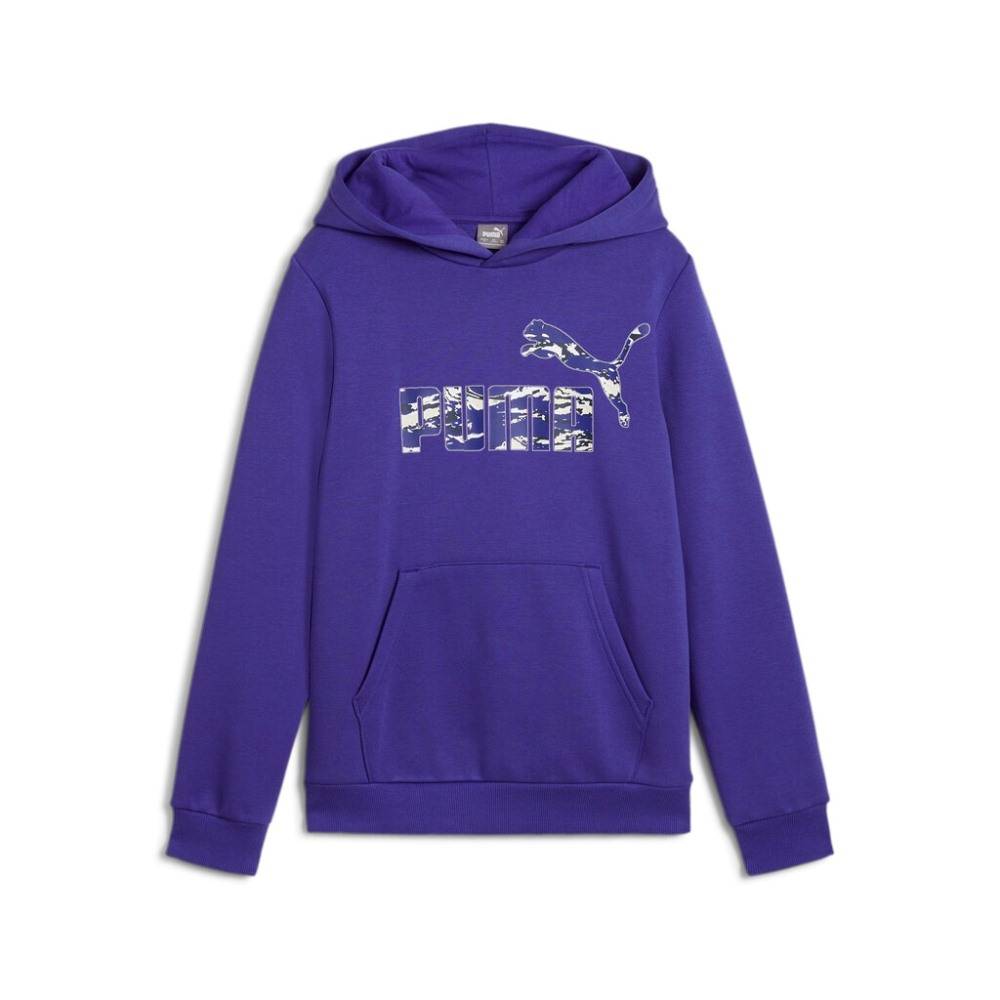 PUMA ESS+ CAMO HOODIE FL B