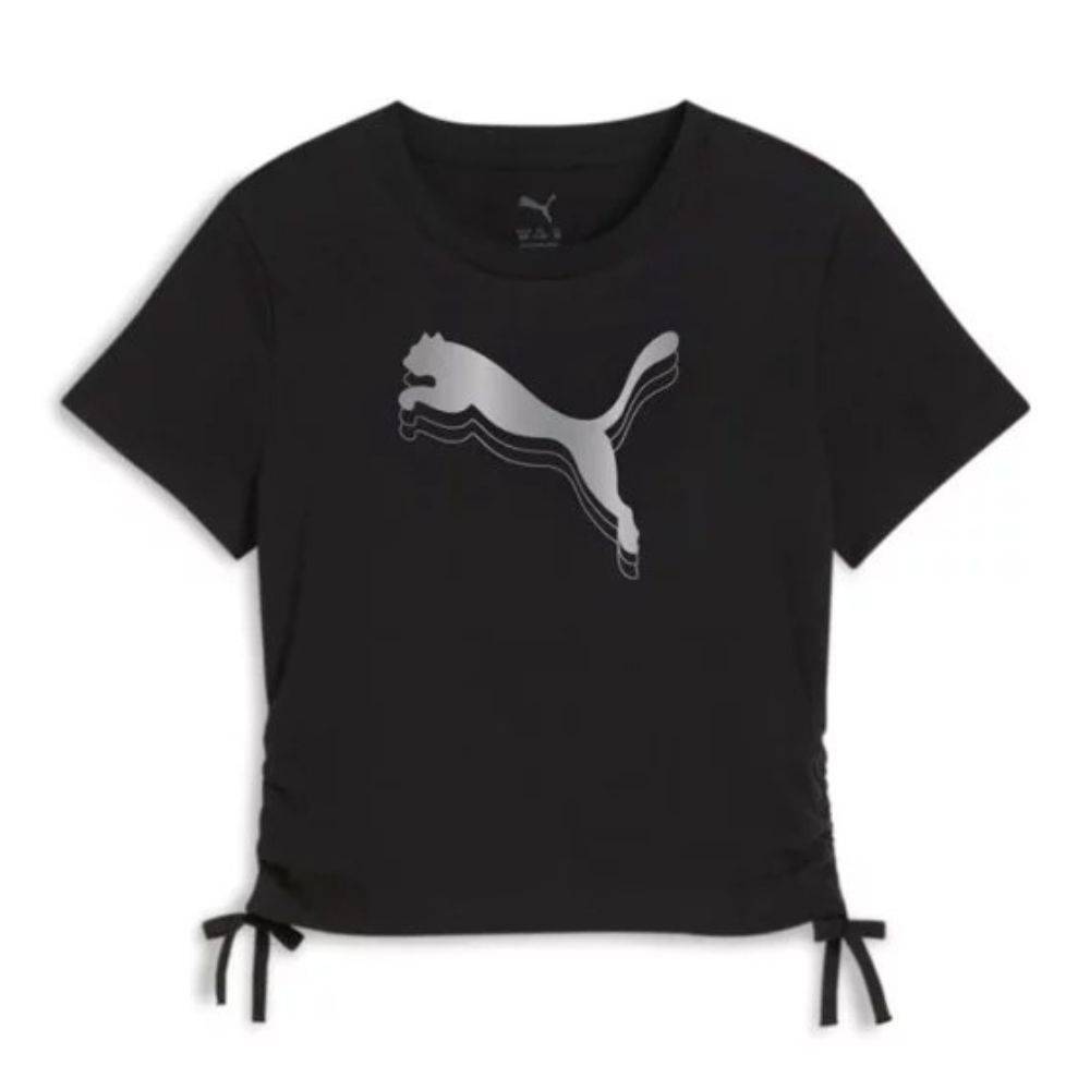 PUMA ESS METALLIC KNOTTED TEE G