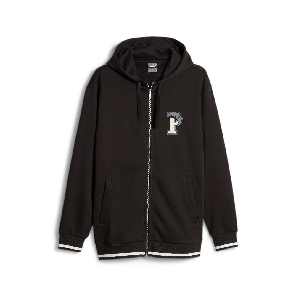 PUMA SQUAD FULL-ZIP FLEECE HOODIE