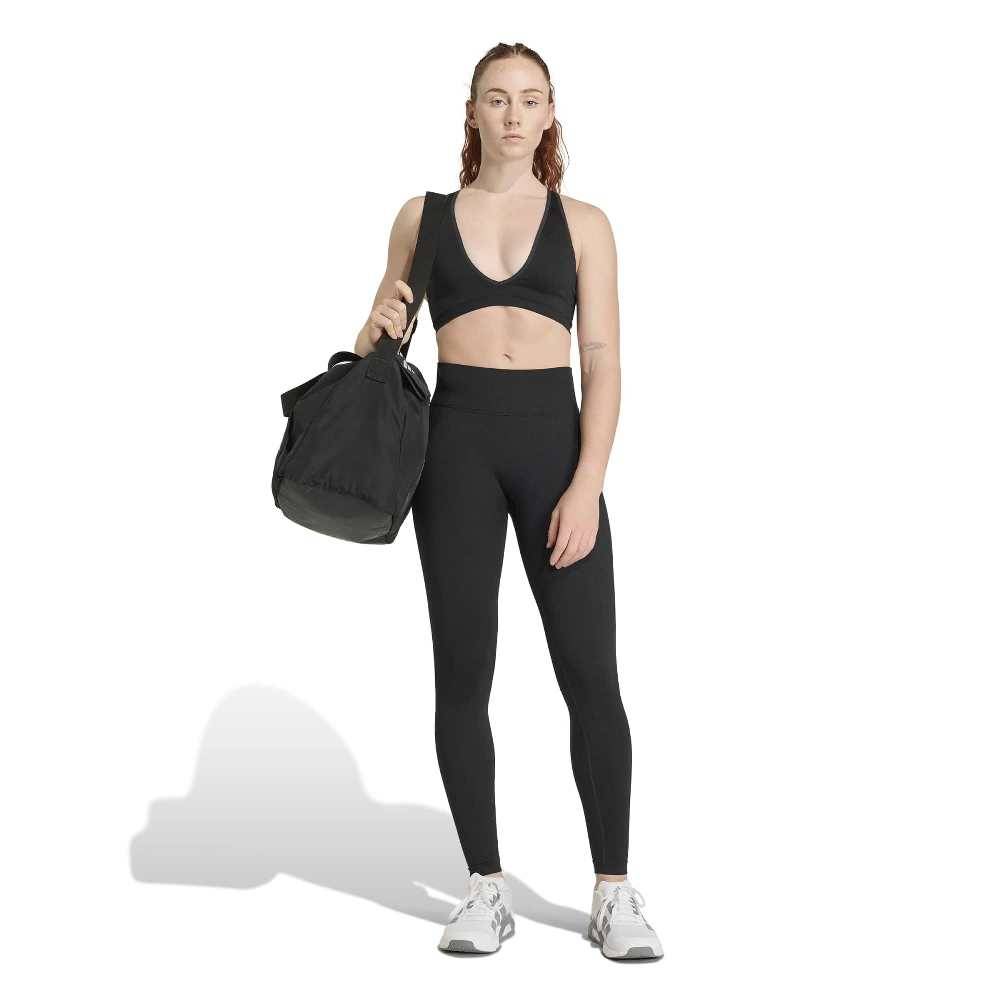 ADIDAS WORKOUT ESSENTIALS KNIT SCRUNCH FULL LENGTH LEGGINGS
