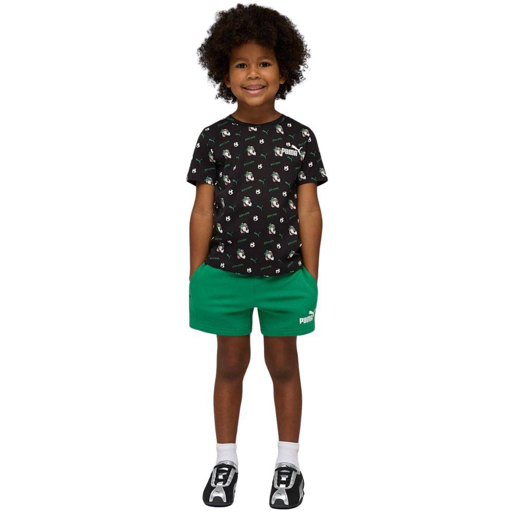PUMA SUPER PUMA AOP TEE AND SHORTS SET PS