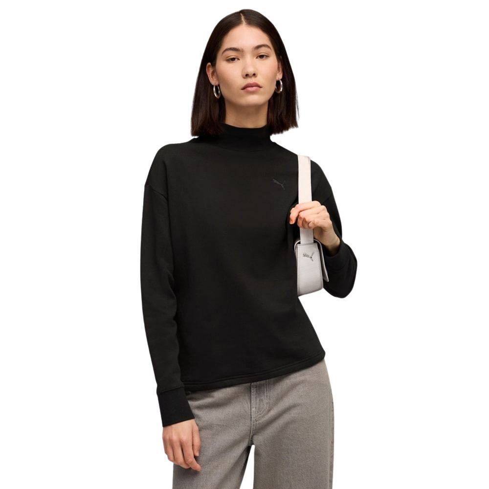 PUMA HER RELAXED CREW FL