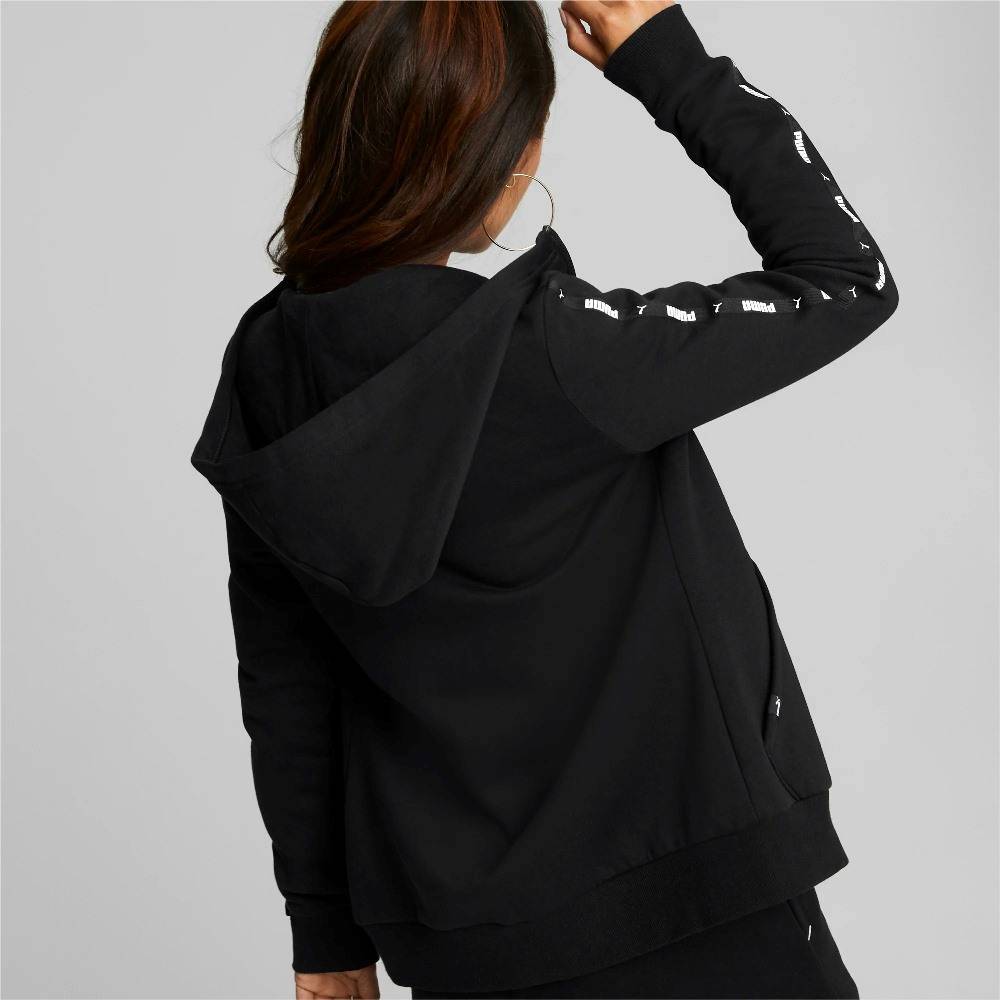 PUMA POWER TAPE WOMENS FULL-ZIP HOODIE
