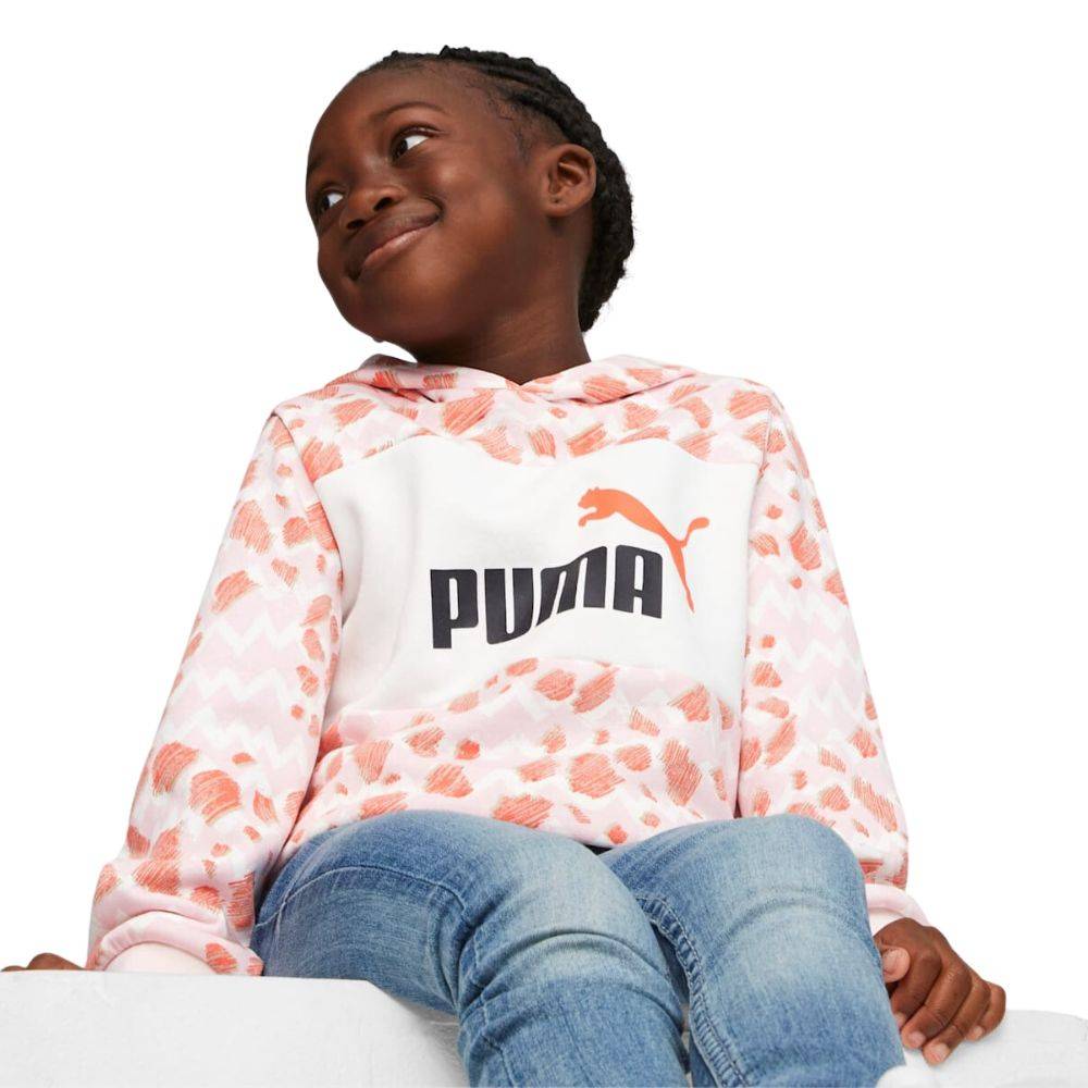 PUMA LITTLE GIRLS MIX MATCH HOODIE