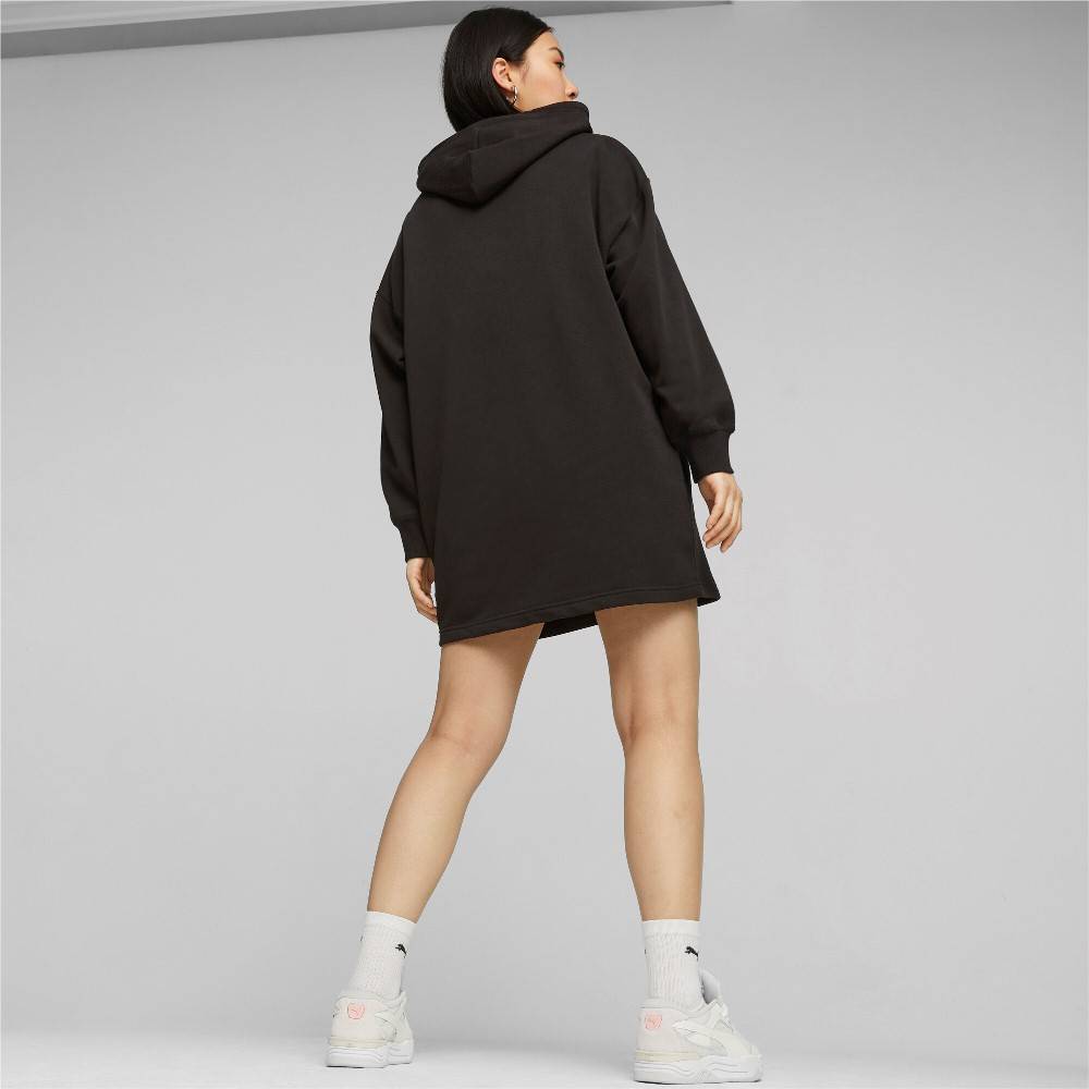 PUMA WOMENS CLASSICS HOODED DRESS