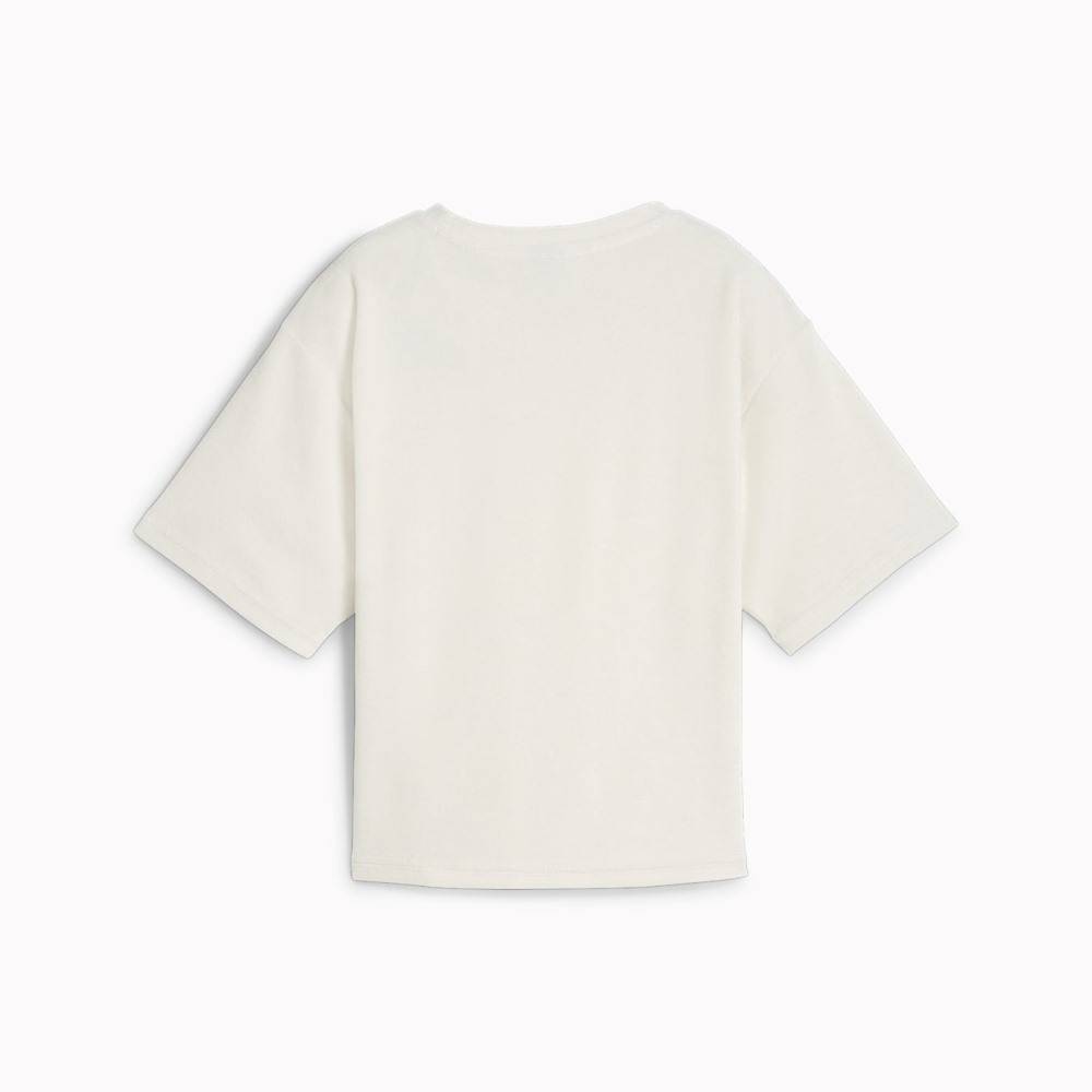 PUMA ESS ELEVATED RELAXED CROPPED TEE