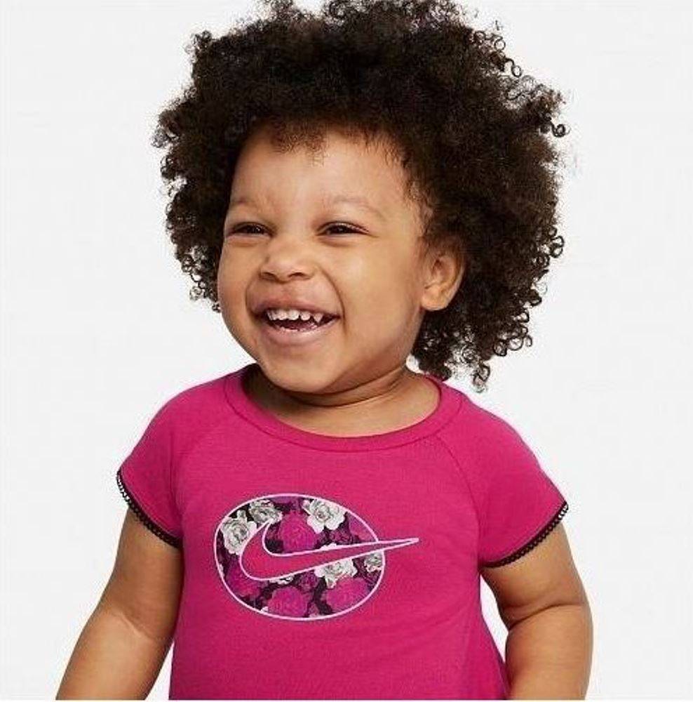 NIKE INFANT GIRLS ICON CLASH TEMPO SHORT SET