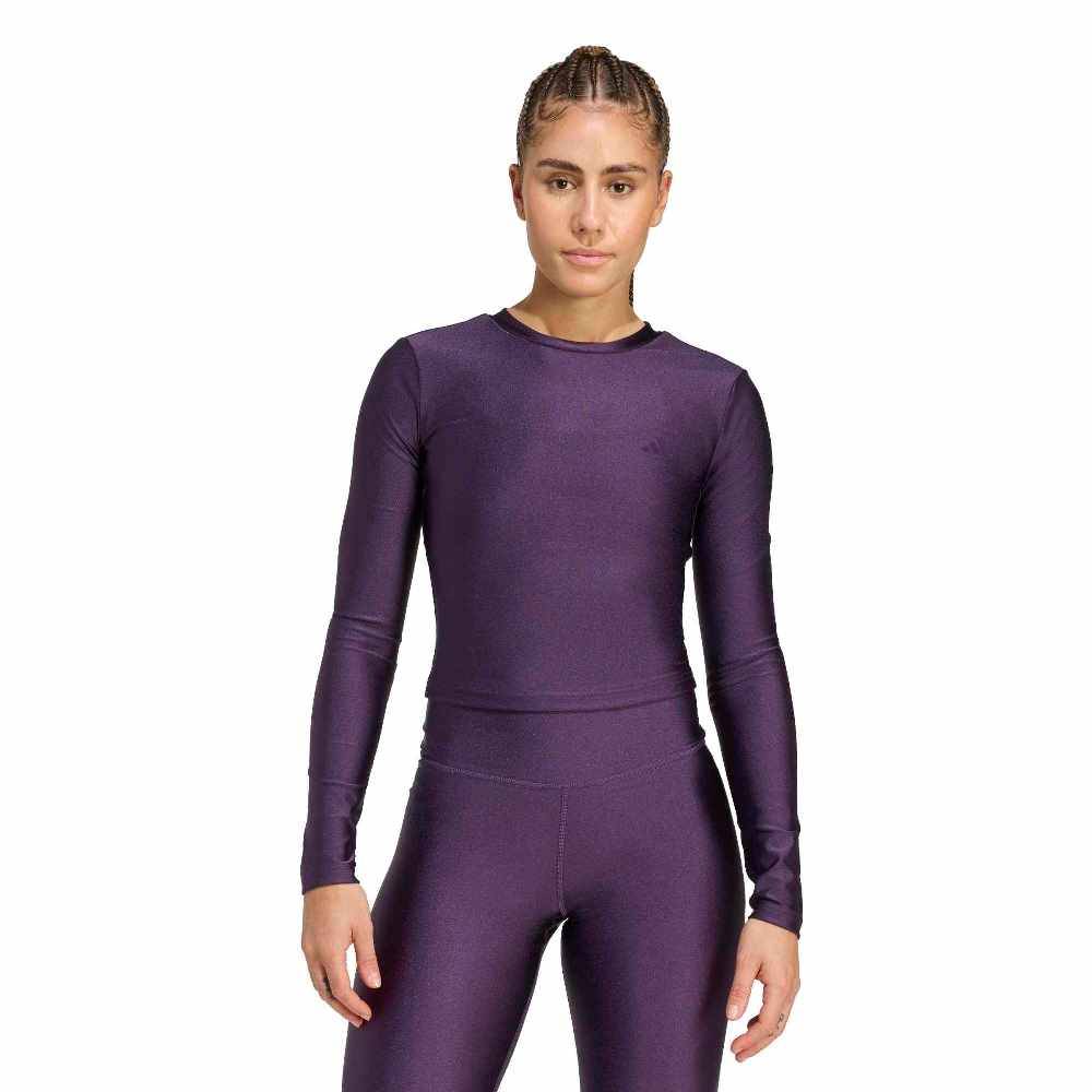 ADIDAS WORKOUT ESSENTIALS LONG SLEEVE SHIRT SHINE