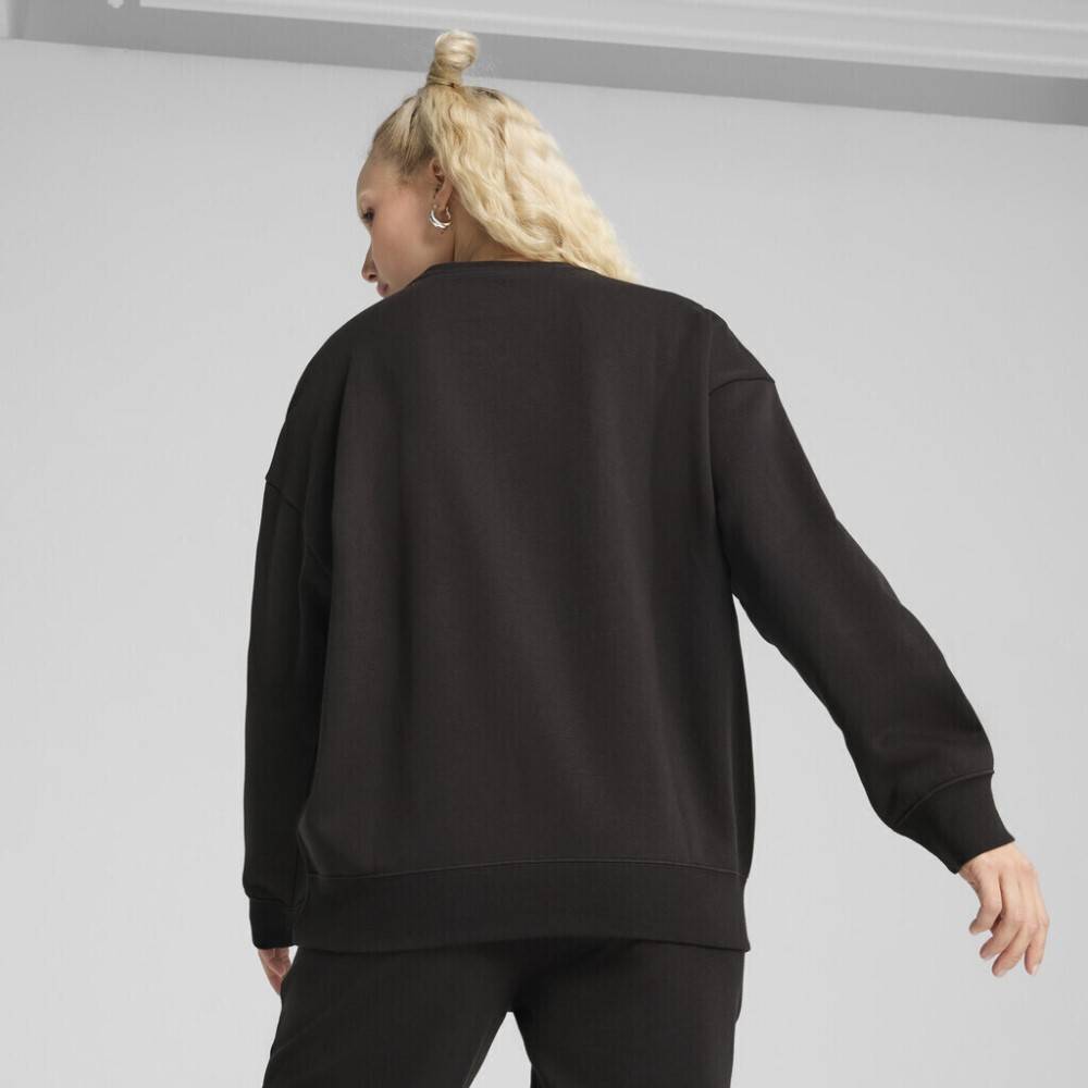 PUMA ESS PUMA LOGO OVERSIZED CREW FL