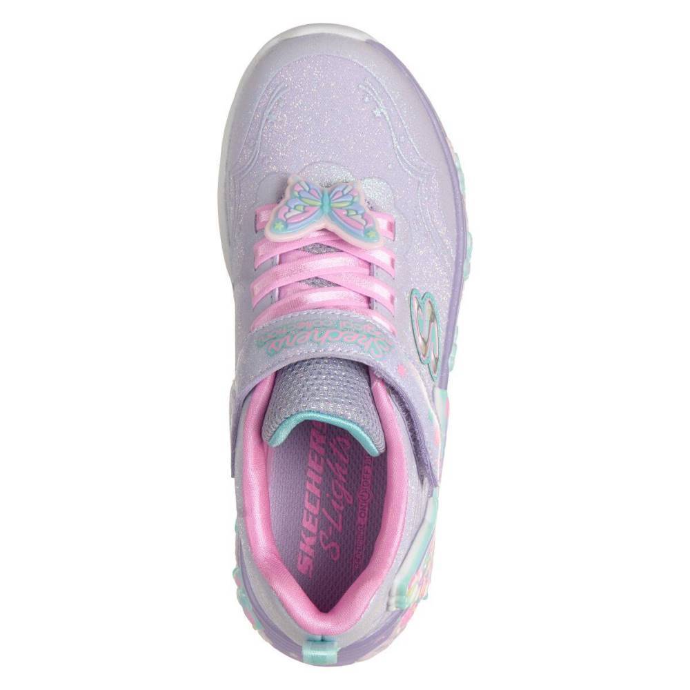 SKECHERS S-LIGHTS: BUTTERFLY BLISS GIRLS SHOES