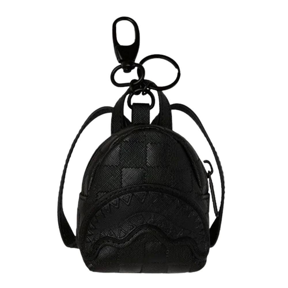 SPRAYGROUND RAISED CHECK BACKPACK KEYCHAIN