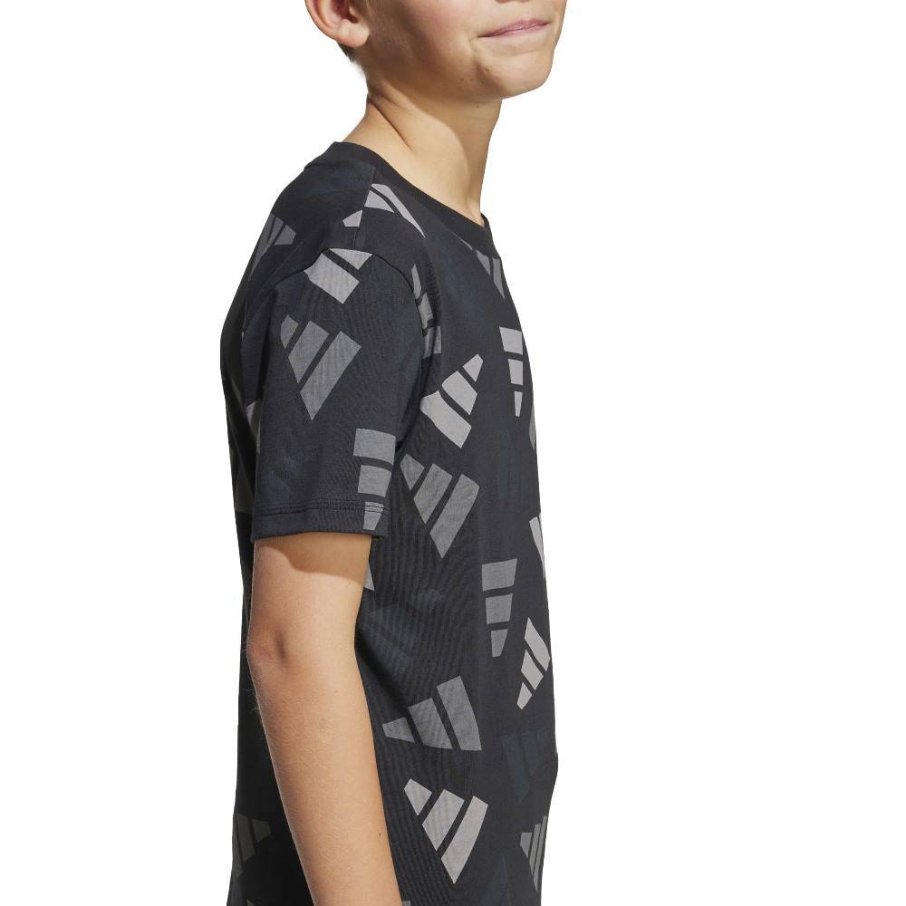 ADIDAS YOUTH SEASONAL ESSENTIALS LOGO CELEBRATION T-SHIRT