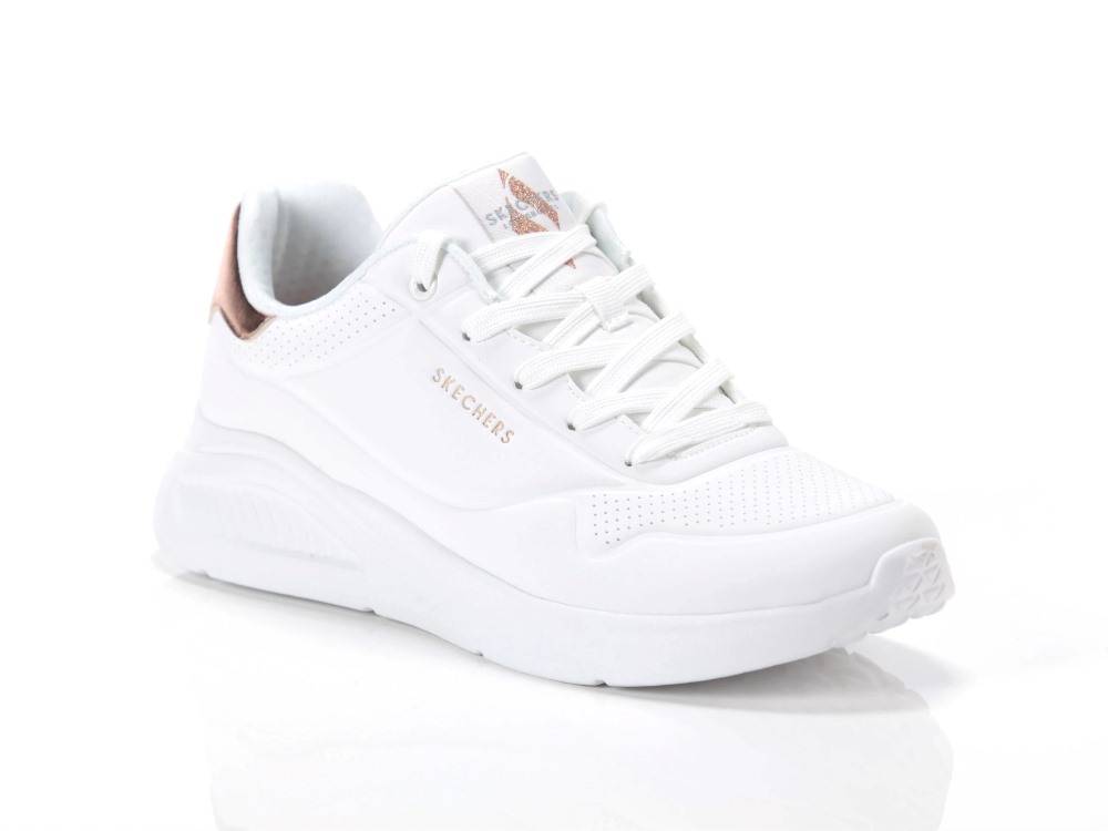 SKECHERS UNO FLEX: METALLIC HEEL WOMENS SHOES
