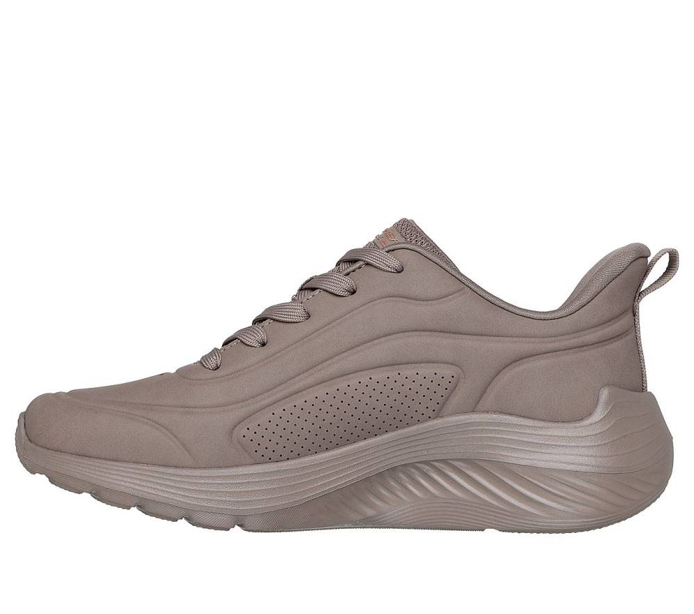 SKECHERS BOBS SQUAD WAVES - JUST WADING LACE-UP WOMENS SNEAKERS
