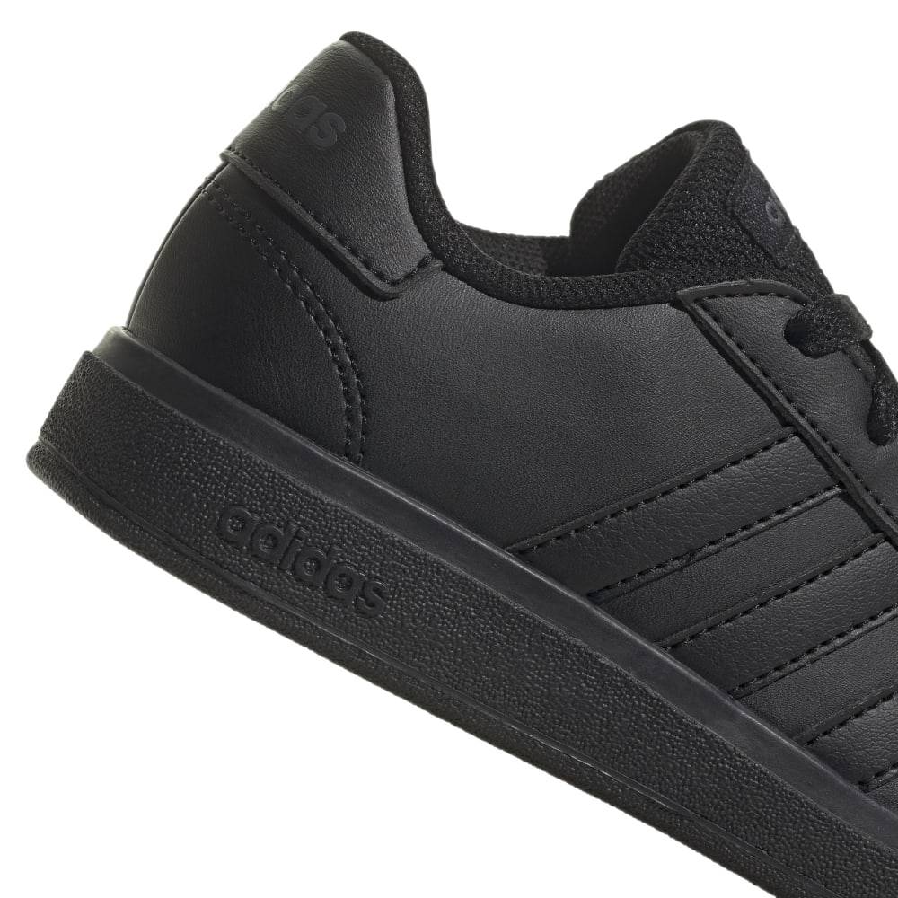 ADIDAS KIDS GRAND COURT LIFESTYLE TENNIS LACE-UP SHOES