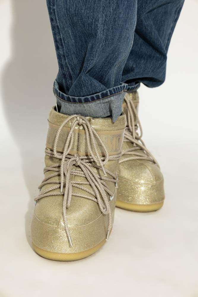 MOON BOOT ICON LOW GLITTER