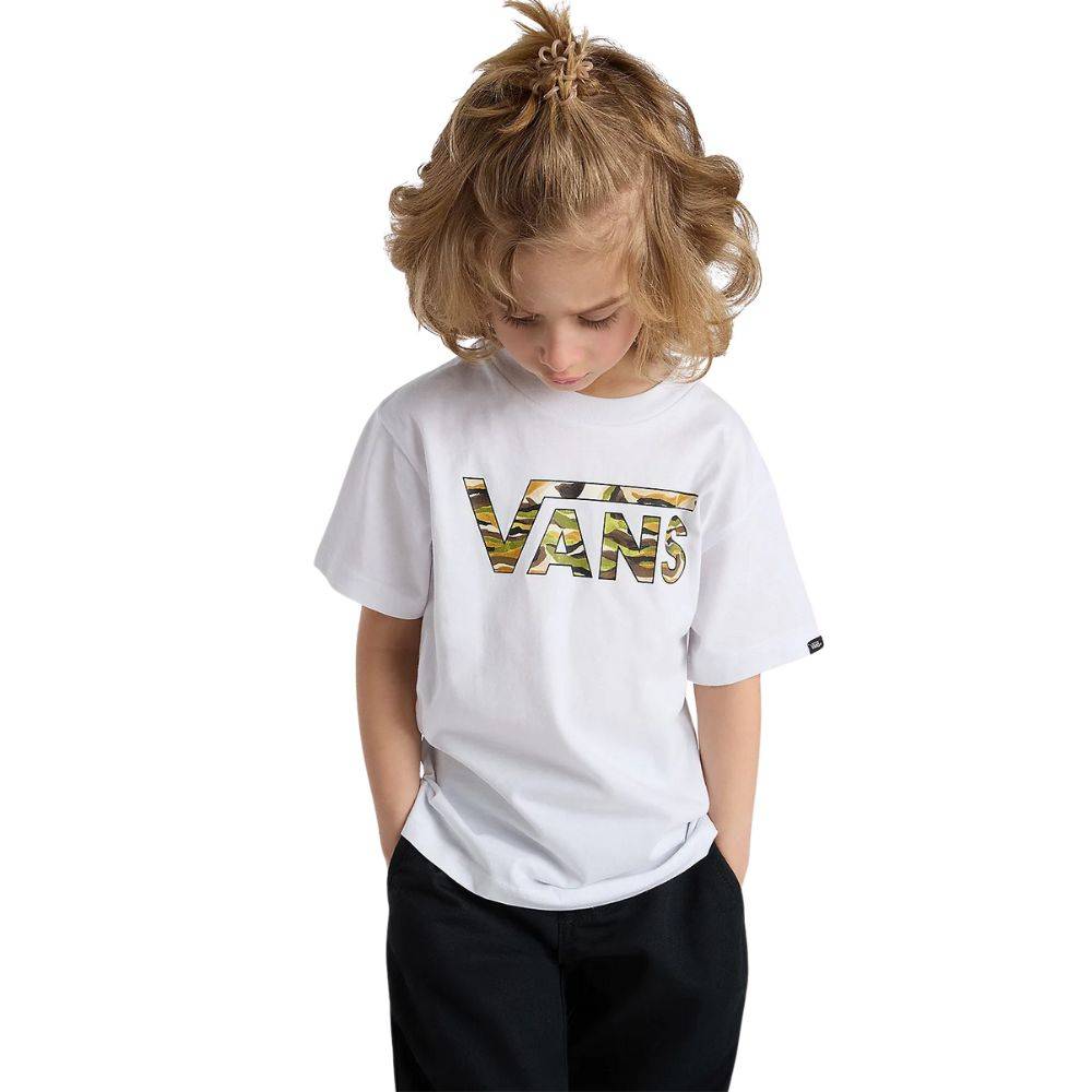 VANS LITTLE BOYS VANS CLASSIC LOGO FILL TEE