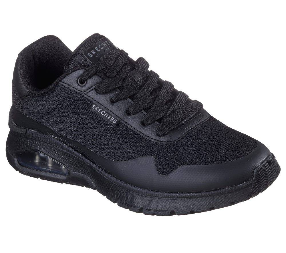 SKECHERS UNO FLEX: SPRING ON AIR LEATHER WOMENS SHOES