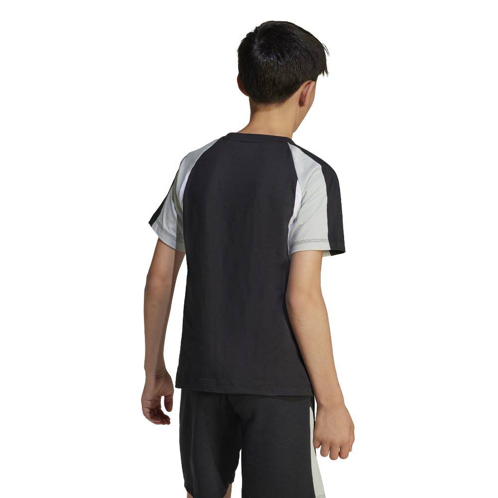 ADIDAS YOUTH SEASONAL ESSENTIALS COLORBLOCK T-SHIRT