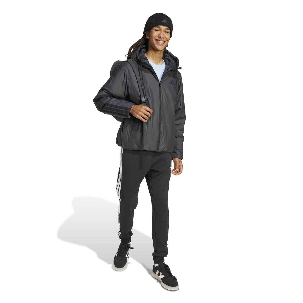 ADIDAS M ESSENTIALS CLIMAWARM 3-STRIPES INSULATED HOODED JACKET
