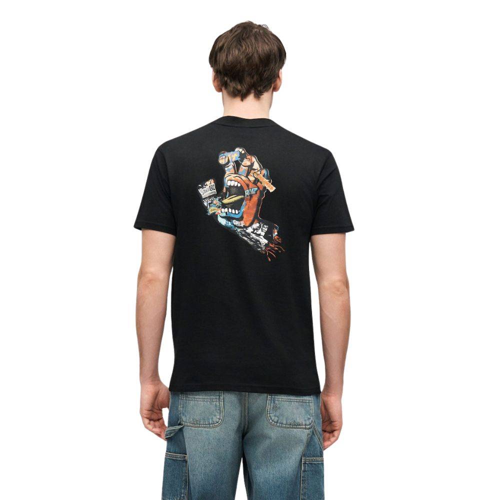 SANTA CRUZ COLLAGE HAND T-SHIRT