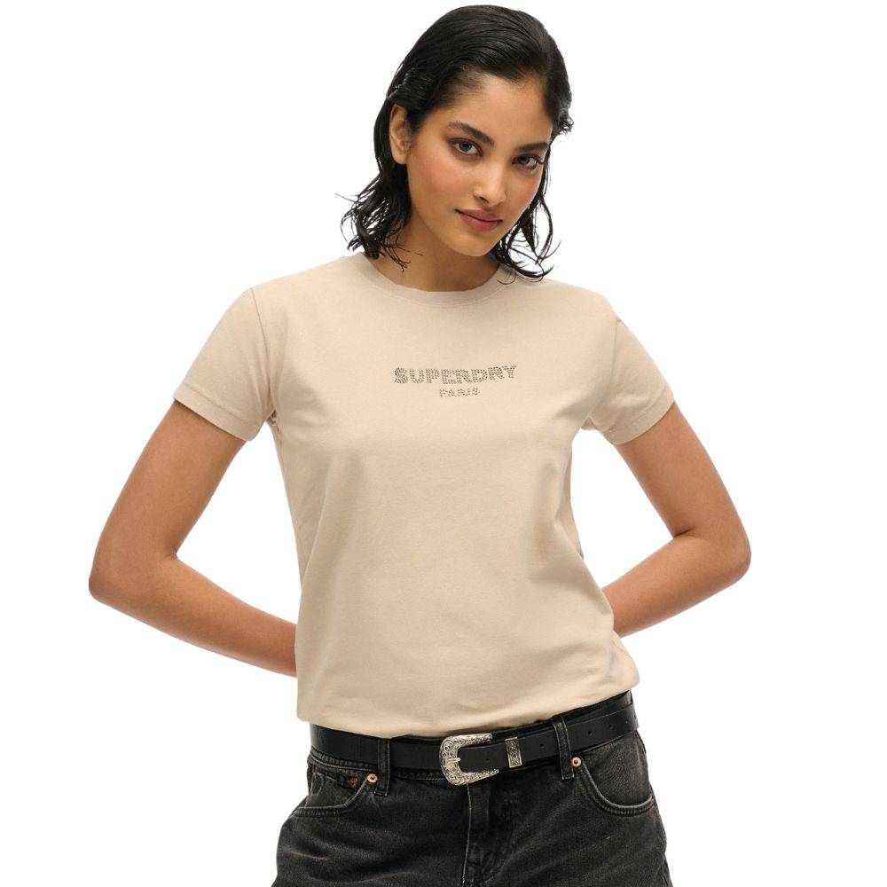 SUPERDRY SPORT LUXE FITTED TEE