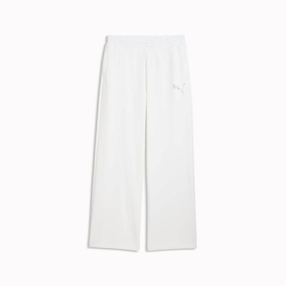 PUMA ESS GRAPHIC LEO LUXE BEDAZZLED SLOUCHY PANTS TR