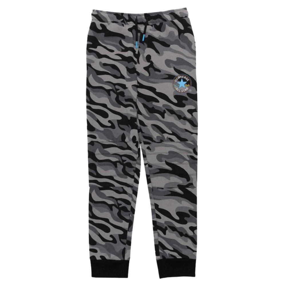 CONVERSE YOUTH CAMO KNEE PATCH JOGGER