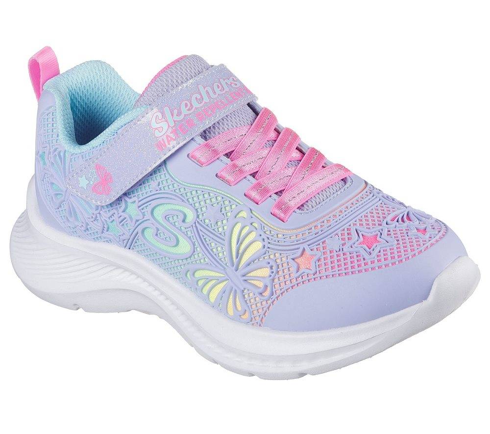 SKECHERS JUMPSTERS 2.0 - BUTTERFLY FLUSH GIRLS SHOES