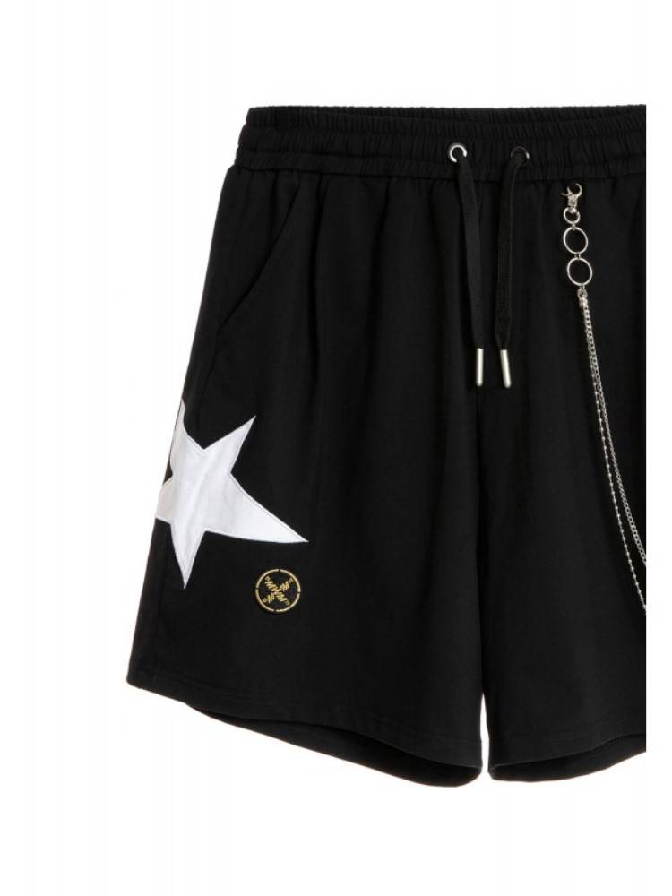 MWM JT WINGS STAR DESIGN REGULAR FIT SHORTS