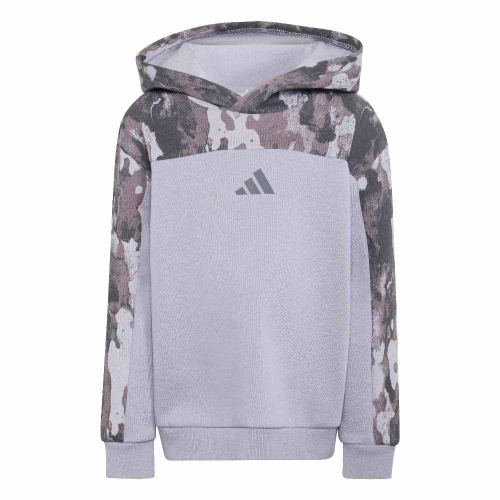 ADIDAS LITTLE KIDS SEASONAL ESSENTIALS HOODED FLEECE JOGGER SET