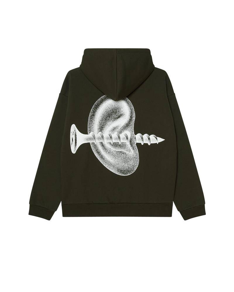 OBEY DISORDER EXTRA HEAVY HOOD FLEECE
