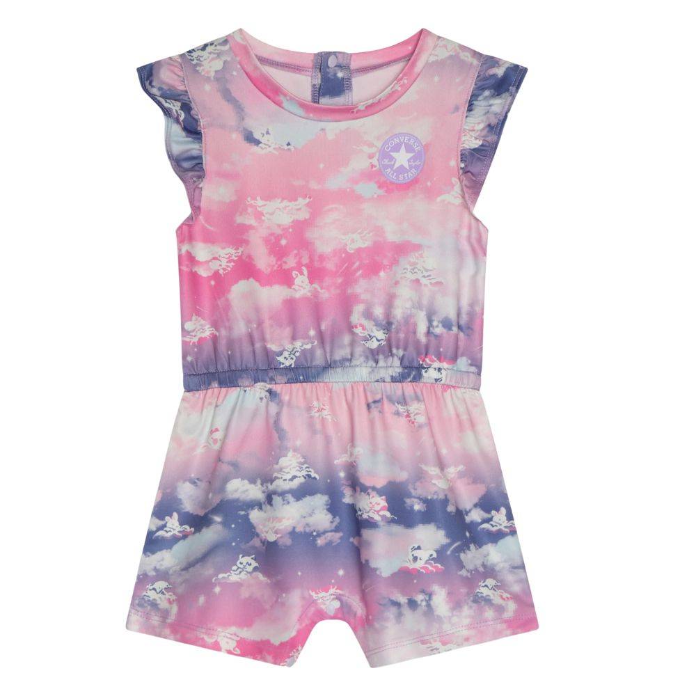CONVERSE INFANT GIRLS PRINTED ROMPER