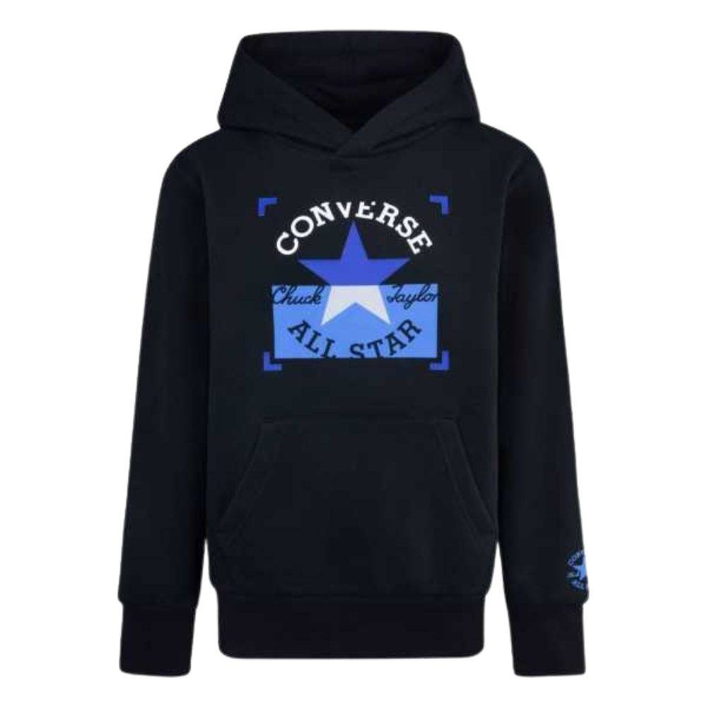 CONVERSE BOYS UTILITY GFX FLEECE PULLOVER