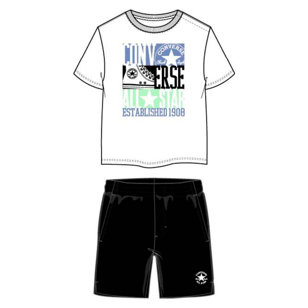 CONVERSE BOYS BOXY SNEAKER WOVEN SHORT