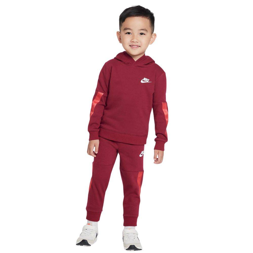 NIKE SPORTSWEAR LITTLE BOYS TAPE FRENCH TERRY PULLOVER SET