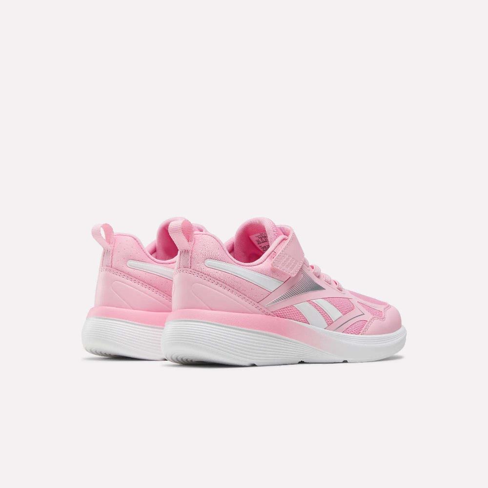 REEBOK CHILDREN GIRL'S RUSH RUNNER 6.0 ELASTIC LACE TOP STRAP SHOES