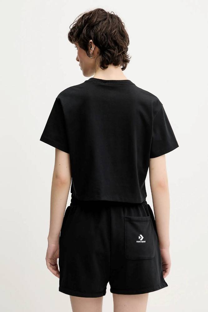 CONVERSE CROPPED COLLEGIATE CROPPED T-SHIRT
