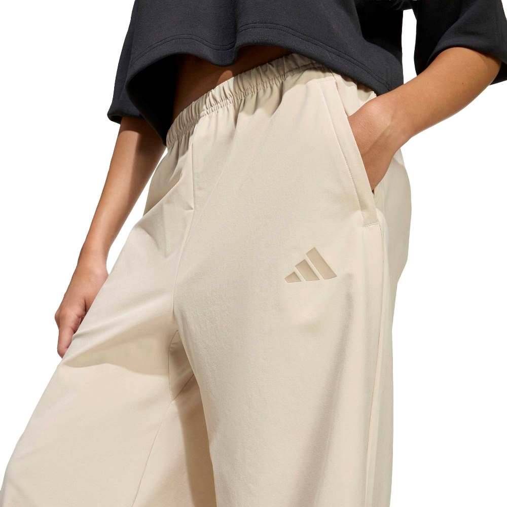 ADIDAS GIRLS SPORT ICONS WIDE STRETCH WOVEN PANTS