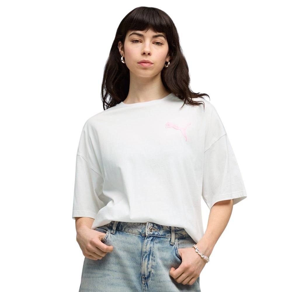 PUMA GRAPHICS BUBBLE OVERSIZED TEE