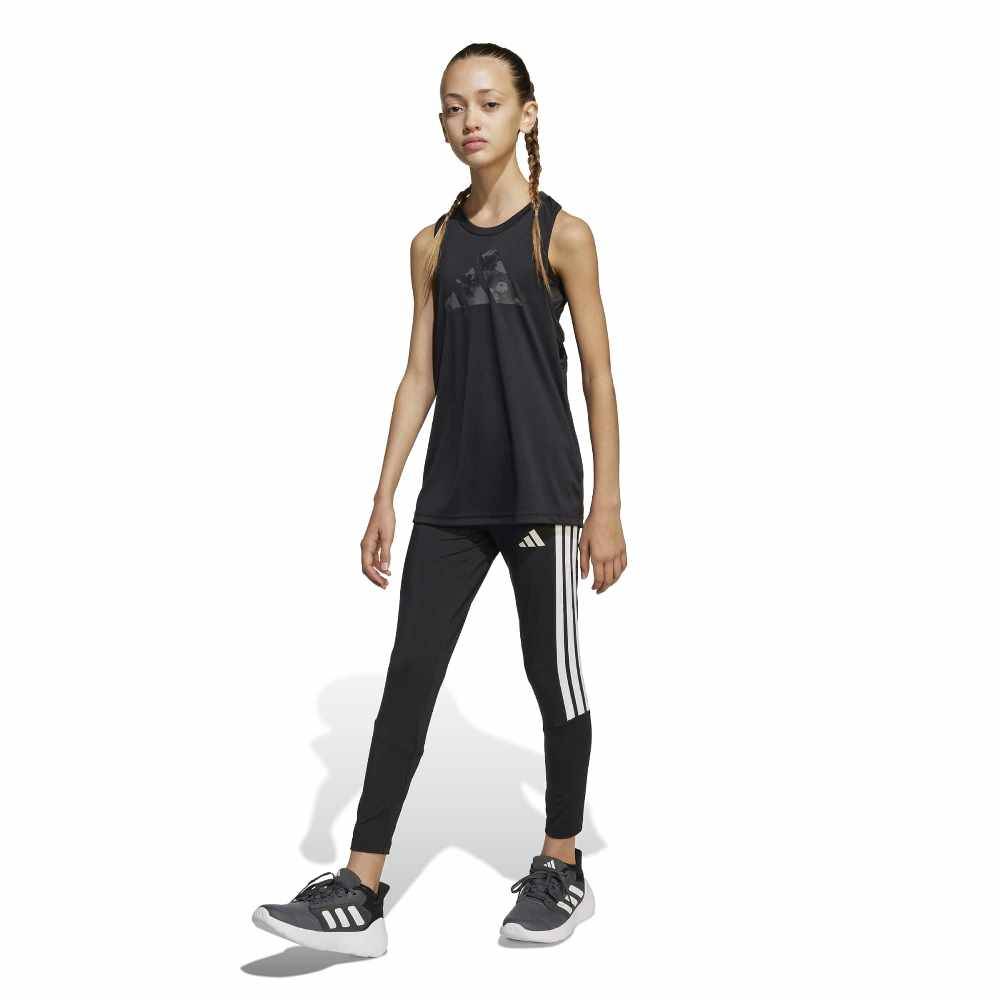 ADIDAS GIRLS TRAIN ESSENTIALS 3-STRIPES LEGGINGS