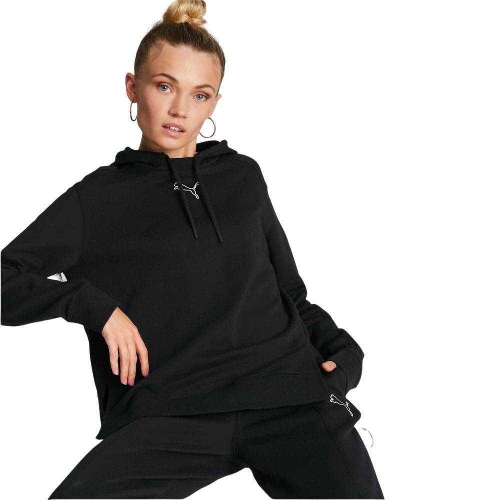 PUMA HER WOMENS FRENCH TERRY HOODIE