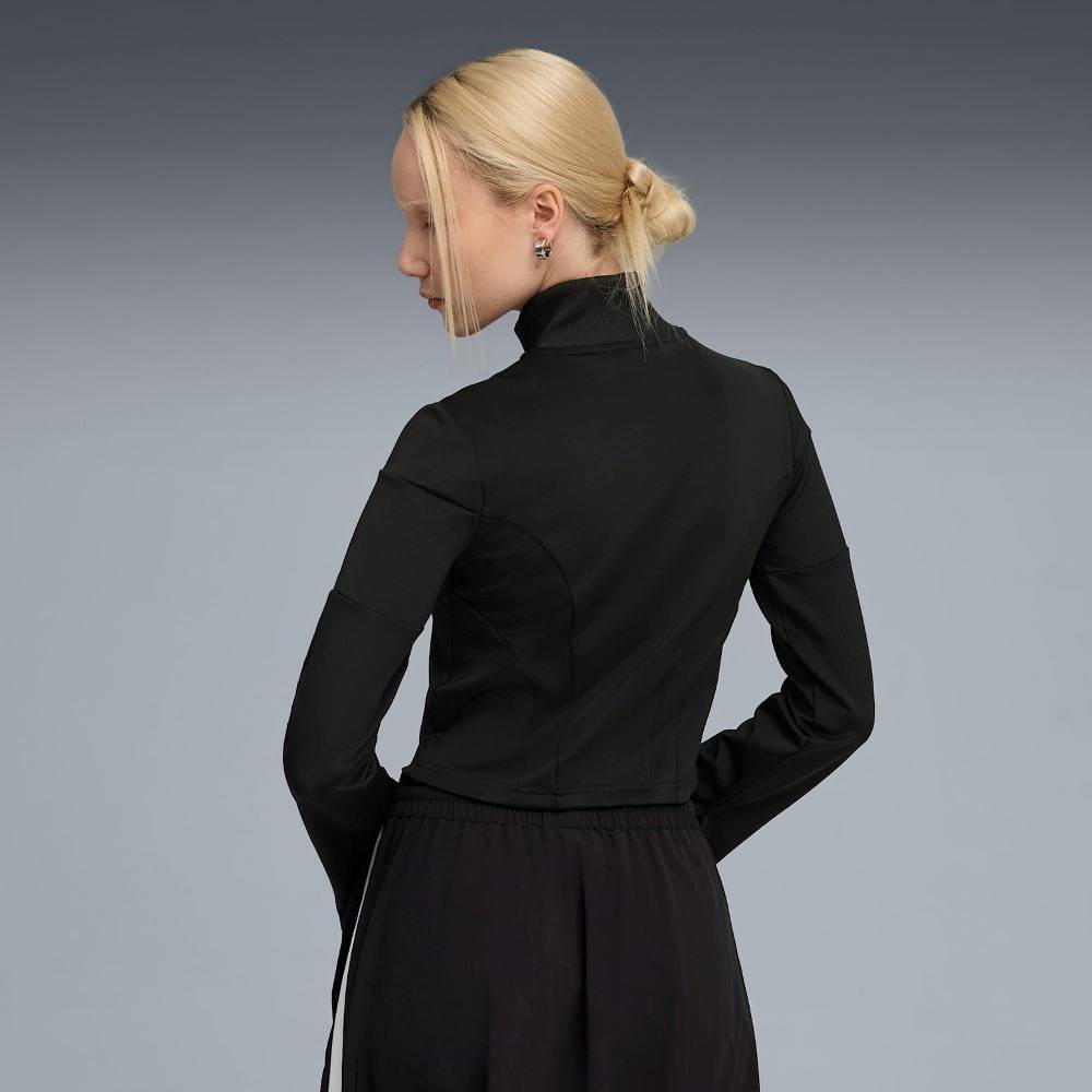 PUMA DARE TO SLIM CROPPED TRACK JACKET